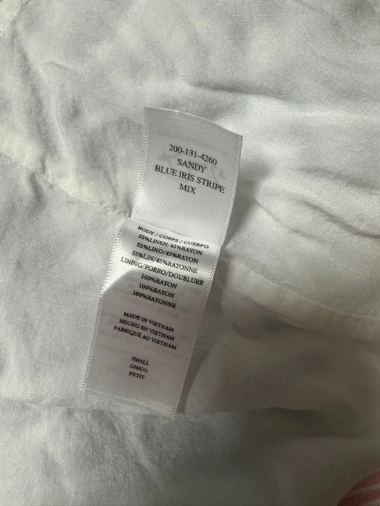 Rails Sandy Mini Dress in Ciel Stripe - Picture 3 of 3